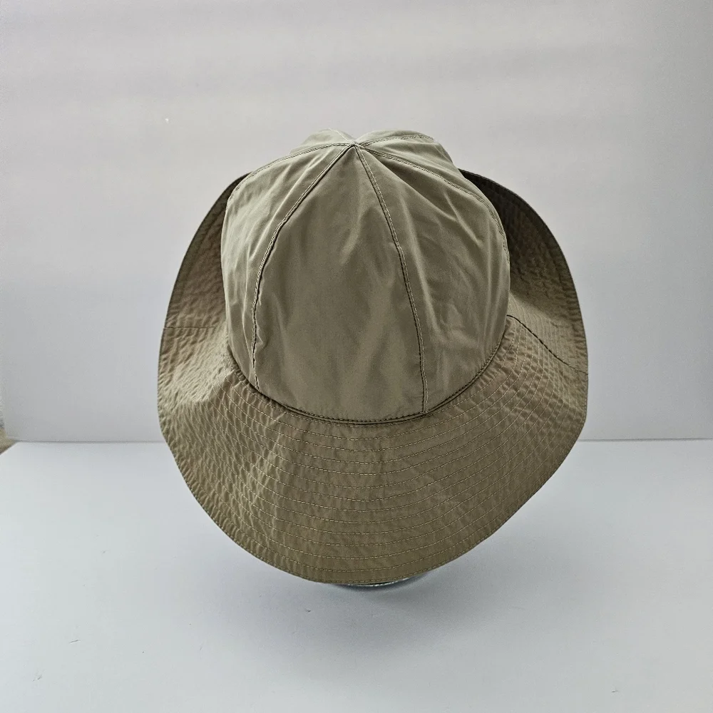 Physician Endorsed UPF Sun Hat with Fleece Ear Flaps Tan Nylon Winter Sun Hat - Picture 7 of 9